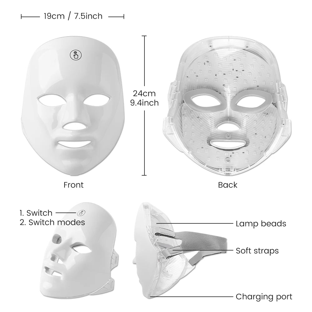 Fabricly LED Light Therapy Face Mask
