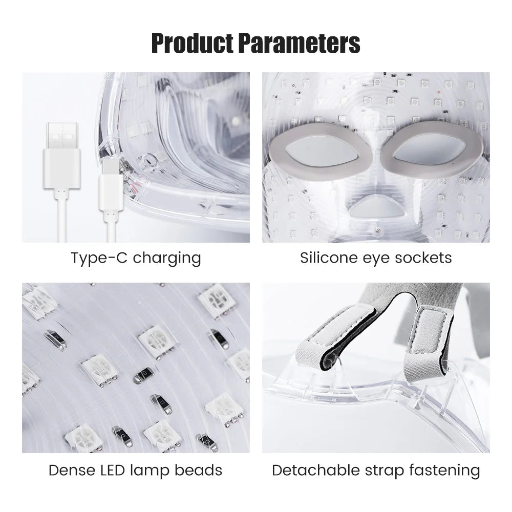 Fabricly LED Light Therapy Face Mask