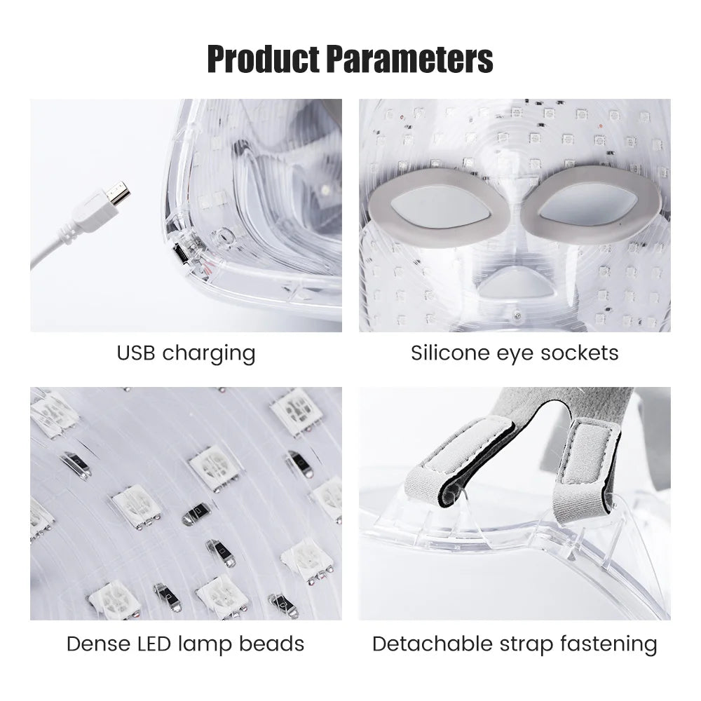 Fabricly LED Light Therapy Face Mask